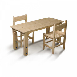 SportBaby. Дитячий столик зростаючий сосна (00053933)