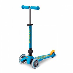 MICRO. Самокат серии "Mini Deluxe" – Голубой океан  (складной, до 50 kg, 3-х колесный) (MMD102)