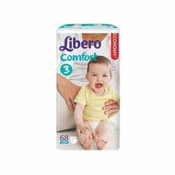 Libero. Подгузники Libero Comfort 3 (5-9 кг), 68 шт. (511567) (Поврежденная упаковка)