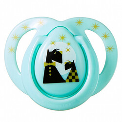 Tommee Tippee.Ортодонтическая пустышка "Мода" для мальчиков (0-6 мес.)