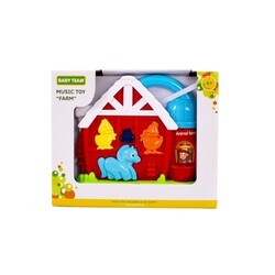 Baby Team. Игрушка музыкальная "Ферма" (8629)