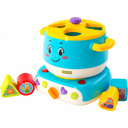 Baby Team. Іграшка музична "Каструля-сортер" Baby Team (8637)