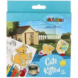 KEYCRAFT. Набор для творчества мини Shrinkles "Милый Котенок"(WZ053)