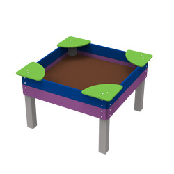 Kidigo. Пісочниця Мрія 1,4х1,4 для дітей з ОФМ (125311)