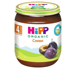 HIPP. Пюре "Сливи", 125 г, з 4-х міс.(9062300101338)