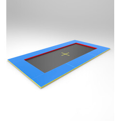 Грунтовий батут KIDIGO 4,4х2,4  (221514)