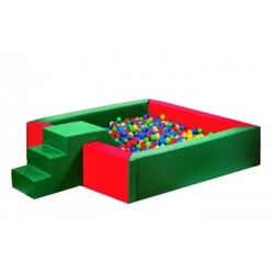 Tia-sport.Сухой басейн з гіркою 150х40 см (sm-0201)