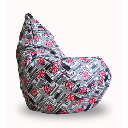 Tia-sport. КрІсло груша Оксфорд Принт (sm-0065)