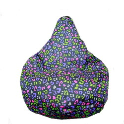 Tia-sport.Кресло груша Принт Лео (sm-0244)