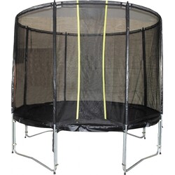 Kidigo. Батут с защитной сеткой Kidigo VIP BLACK 244см (61009)