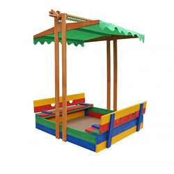 SportBaby. Пісочниця дерев'яна кольорова "Пісочниця - 10" (00054920)