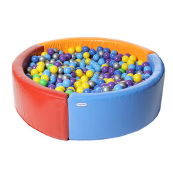 Kidigo. Сухой бассейн KIDIGO "Круг" 1,5 ПВХ, вторичный поролон (41038)