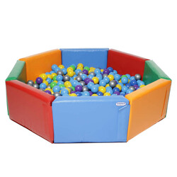 Kidigo. Сухий басейн "Восьмиугольник" 1,5 ПВХ, вторинний поролон (41049)