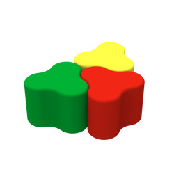 Kidigo. Комплект дитячих пуфів Тріпс (42023)