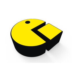 Kidigo. Комплект дитячих пуфів Пакмен (43021)