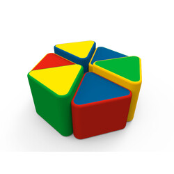 Kidigo. Комплект детских пуфов Клевер (43022)