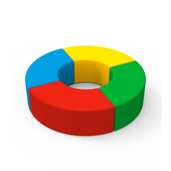 Kidigo. Комплект детских пуфов Орбита (43027)