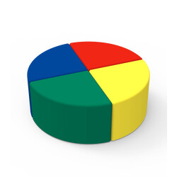 Kidigo. Комплект детских пуфов Цилиндрик Kidigo (43029)