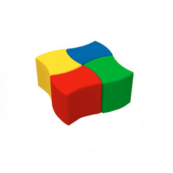 Kidigo. Комплект детских пуфов Пазл (44048)