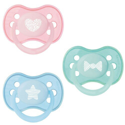 Canpol. Пустушка симетричная, силіконова 6-18 місяців(22-417)