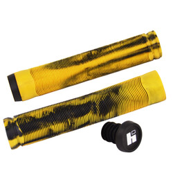 Hipe. Гріпси для трюкового самоката Hipe H4 Duo, 155мм, black / golden (250754)