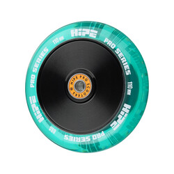 Hipe. Колесо для трюкового самоката H5, 110мм, transparent / mint (250708)