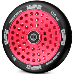 Hipe. Колесо для трюкового самоката LMT20 120мм, red (0588)