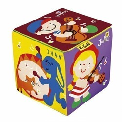 Kskids.Музыкальный кубик «Хлопаем, слушаем, поем» (музика, звук) (4892493106989)