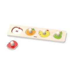 Viga Toys. Деревянная рамка-вкладыш Viga Toys Фрукты (6934510445317)