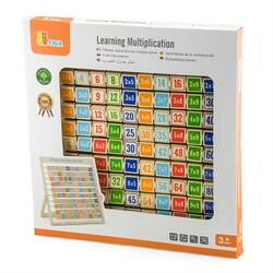 Viga Toys. Дерев'яна гра Viga Toys Вивчаємо множення (6934510500368)