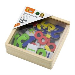 Viga Toys. Набор магнитных цифр и знаков Viga Toys, 37 шт. (6934510503253)