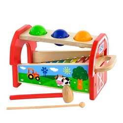 Viga Toys. Стучалка Viga Toys Шарики и ксилофон (6934510503482)