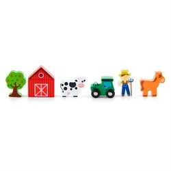 Viga Toys. Набор для железной дороги Viga Toys Ферма (6934510508128)