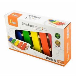 Viga Toys. Музична іграшка Дерев'яний ксилофон, 5 тонів (6934510597719)