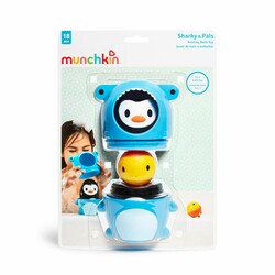 Munchkin. Іграшковий набір для ванної Munchkin "Акула і друзі" (5019090518475)