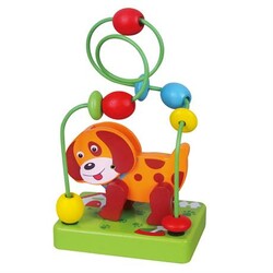 Viga Toys. Дерев'яний лабіринт Собачка (59662)
