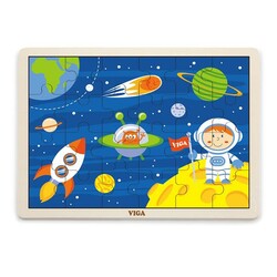 Viga Toys. Деревянный пазл В космосе, 24 эл. (51461)