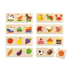 Viga Toys. Логический пазл Что к чему подходит, 24 эл. (6934510516086)