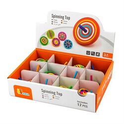 Viga Toys. Дерев'яна іграшка Viga Toys Дзига (6934510539061)