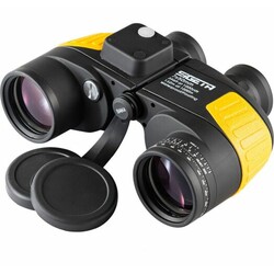 SIGETA. Бинокль SIGETA Admiral 7x50 Yellow floating/compass/reticle морской (65812)