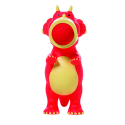 Poppers. Игрушка "Стреляющая зверюшка. (54361 Дино красный)