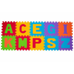 BabyOno. Пазли м'які 10 шт. (Англійські) "Літери" (278)