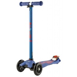 MICRO. Самокат серии "Maxi Deluxe" - СИНИЙ (до 50 kg, 3-х колесный) (MMD023)