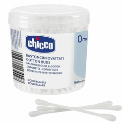 Chicco. Ватные палочки Chicco, 160 шт.(8058664134427)