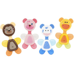 Baby Team. Игрушка-погремушка с прорезывателем, 4 мес+ (8401)