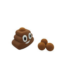 Poppers. Игрушка "Стреляющая фигурка. Кучка", в ассорт. (55616 UNICORN POO POPPER)