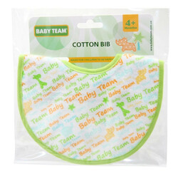 Baby Team.  Нагрудник на липучке, 4 мес+ (6501)