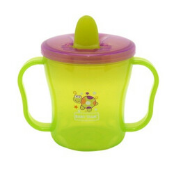 Baby Team.  Поїльник з ручками і носиком, що складається, 6 мес+ 180 мл(5002)