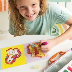 4M. Набір для вітражів з фарбами Єдиноріг 4M (00-04677)