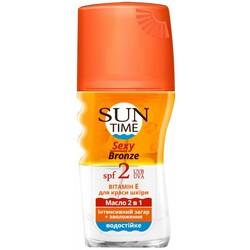 Біокон. Масло для засмаги Біокон Sun Time SPF 2 Sexy Bronze 150 мл (4820064561875)